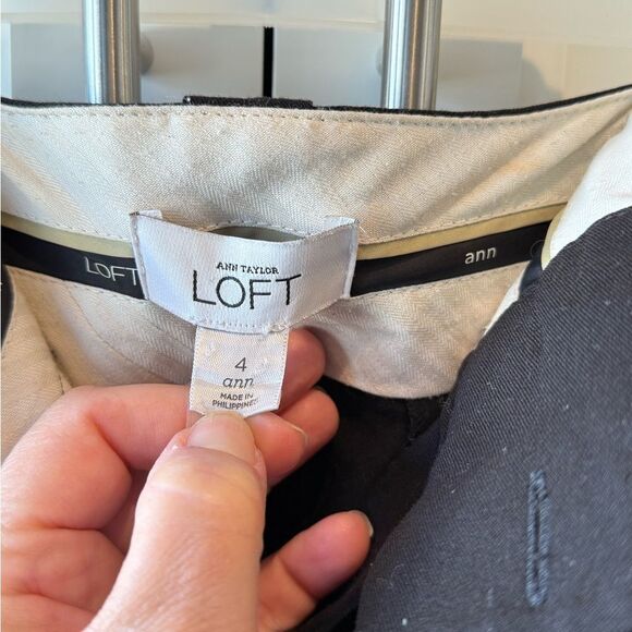 ANN Taylor LOFT Ann Wide Leg Pants - Women's 4 - Picture 3 of 11